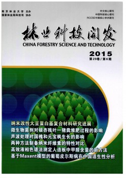 林业科技开辟杂志