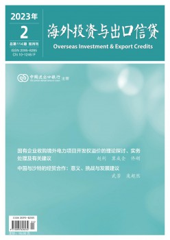 海内投资与出口信贷杂志